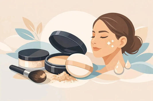 Best Setting Powder for Oily Skin - Gotcha Girl Cosmetics
