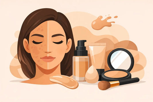 Best Foundation for Uneven Skin Tone - Gotcha Girl Cosmetics