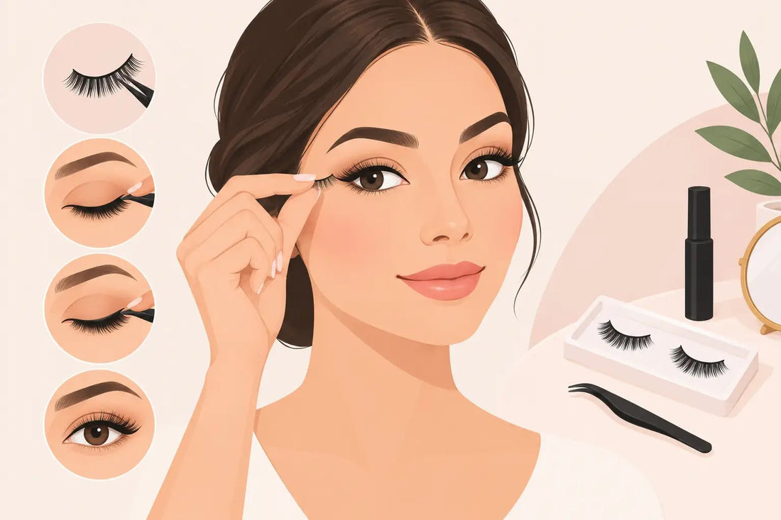 How to Apply False Eyelashes Without the Fuss - Gotcha Girl Cosmetics