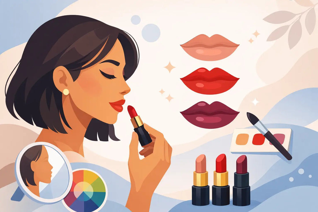 How to Choose Lipstick Color That Flatters - Gotcha Girl Cosmetics