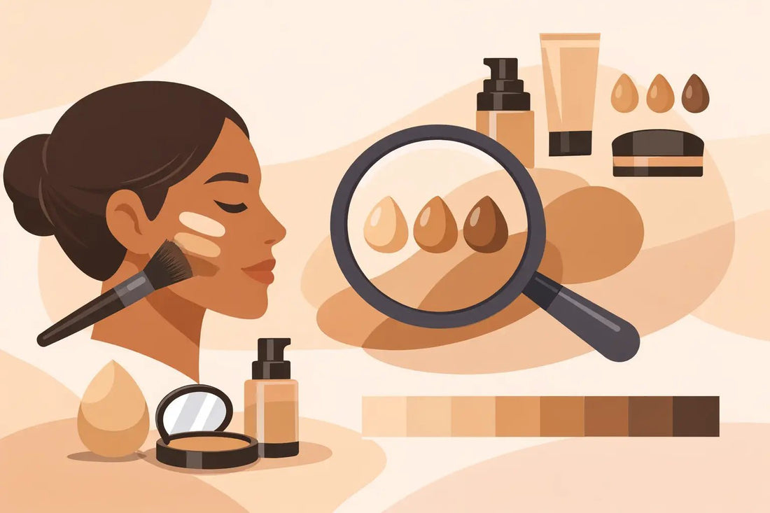 How to Find Your Best Foundation Shades - Gotcha Girl Cosmetics