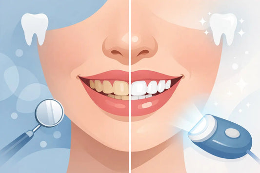 Before and After Teeth Whitening Results - Gotcha Girl Cosmetics