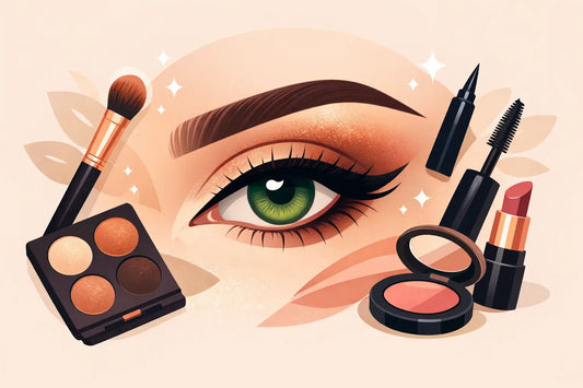 Makeup for Green Eyes That Makes Them Pop - Gotcha Girl Cosmetics