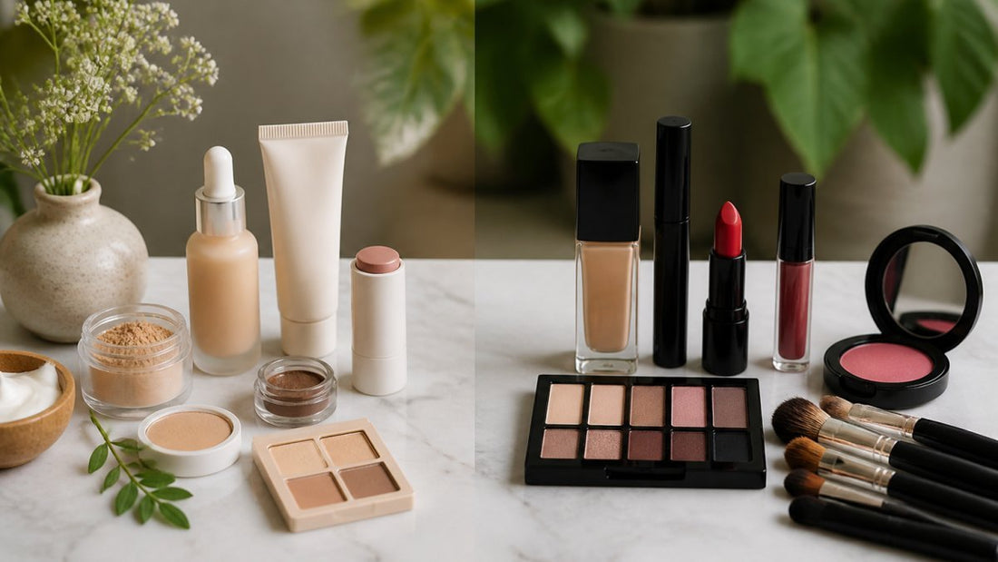 Clean Beauty vs Conventional Makeup: Full Comparison - Gotcha Girl Cosmetics