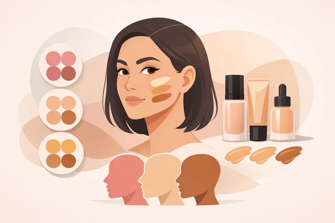 How to Choose Undertone Foundation - Gotcha Girl Cosmetics