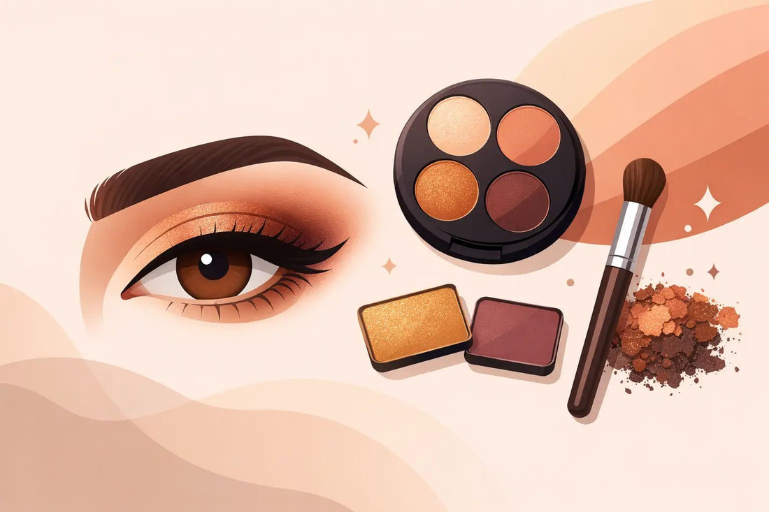 Best Eyeshadow for Brown Eyes: Top Shades - Gotcha Girl Cosmetics
