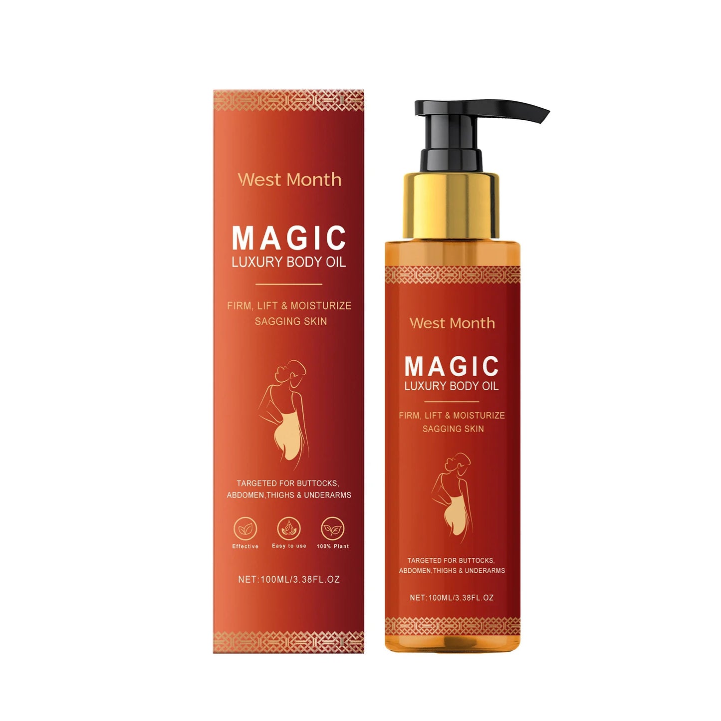 Magic Luxury Body Oil – Moisturizing & Firming Glow Oil - Gotcha Girl Cosmetics Gotcha Girl Cosmetics 68bc29bd-a7a1-47ad-a3d4-93f6d7144c28