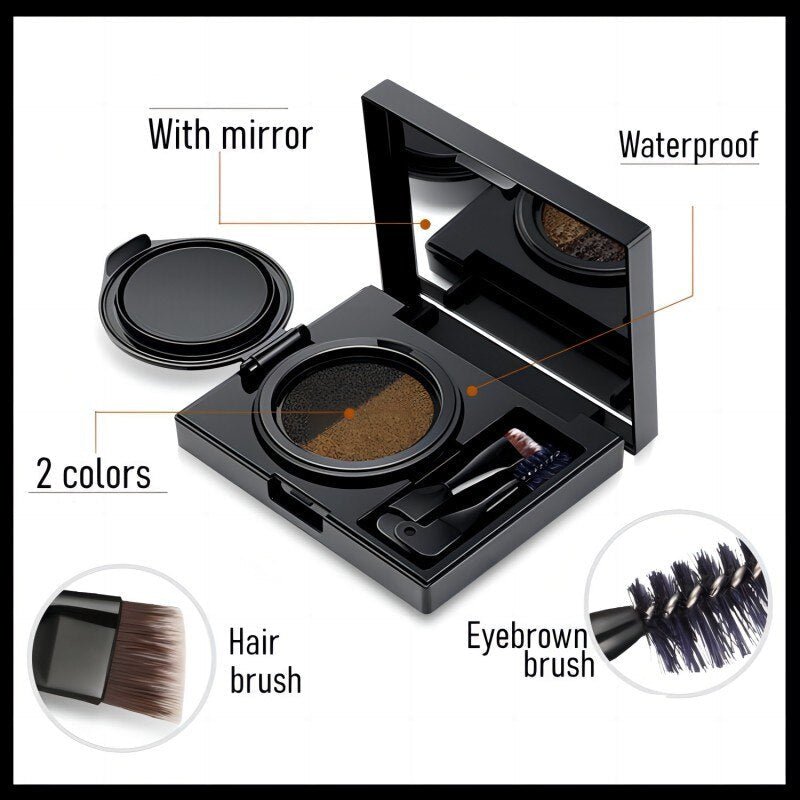 Two - Color Air Cushion Eyebrow Powder – Waterproof, Sweat - Proof Long - Lasting Brow Cream for Natural Definition and All - Day Hold - Gotcha Girl Cosmetics Gotcha Girl Cosmeticsaeb8086a-4e5c-4cc6-a484-0b47ffdbb005