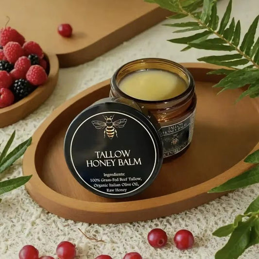 Tallow Honey Balm™ Organic Beef Tallow & Raw Honey Moisture Balm - Gotcha Girl Cosmetics Gotcha Girl Cosmetics2b8282e3-16f1-4346-a30e-a3dfac75738b