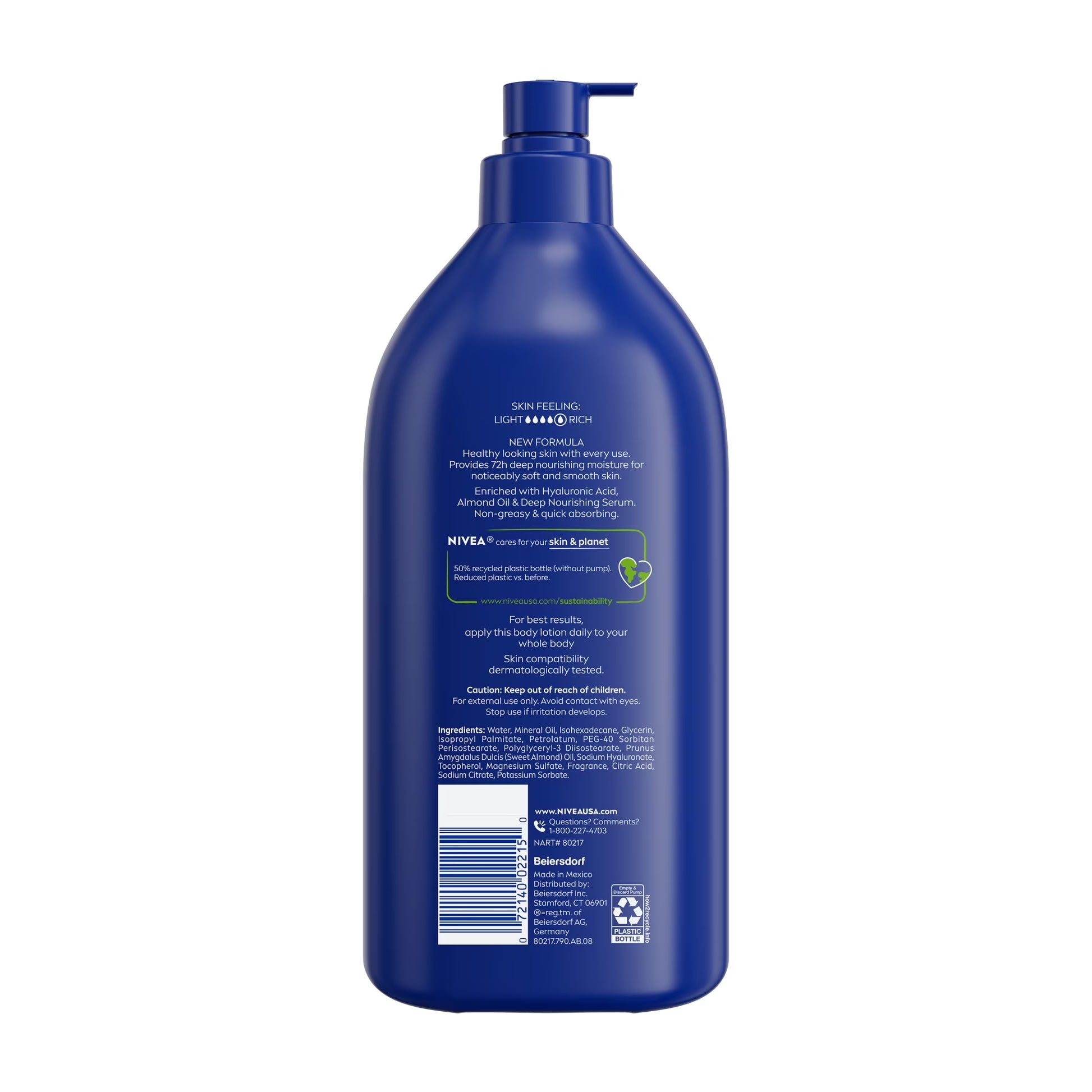 Essentially Enriched Body Lotion for Dry Skin with Hyaluronic Acid and Almond Oil, Value Size 33.8 Fl Oz - Gotcha Girl CosmeticsGotcha Girl Cosmetics ff606a31-cf8e-483a-b639-2ffbcb84b06b