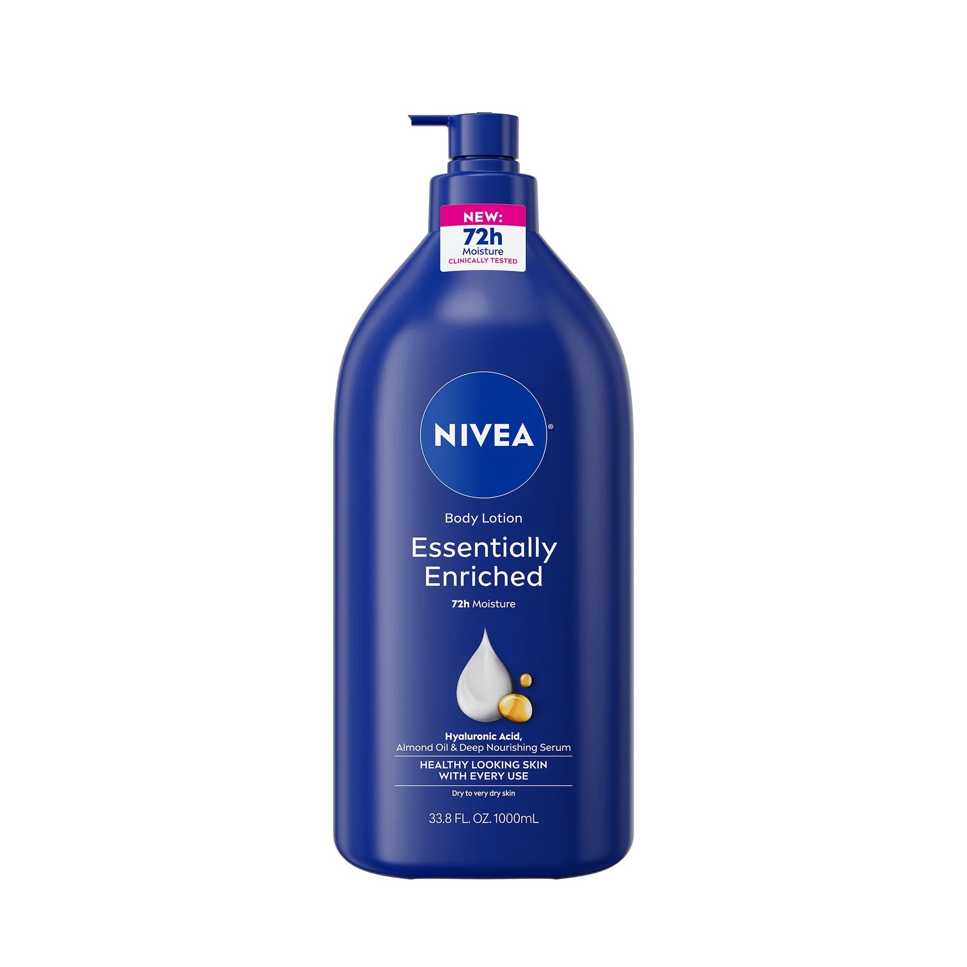 Essentially Enriched Body Lotion for Dry Skin with Hyaluronic Acid and Almond Oil, Value Size 33.8 Fl Oz - Gotcha Girl CosmeticsGotcha Girl Cosmetics ff606a31-cf8e-483a-b639-2ffbcb84b06b