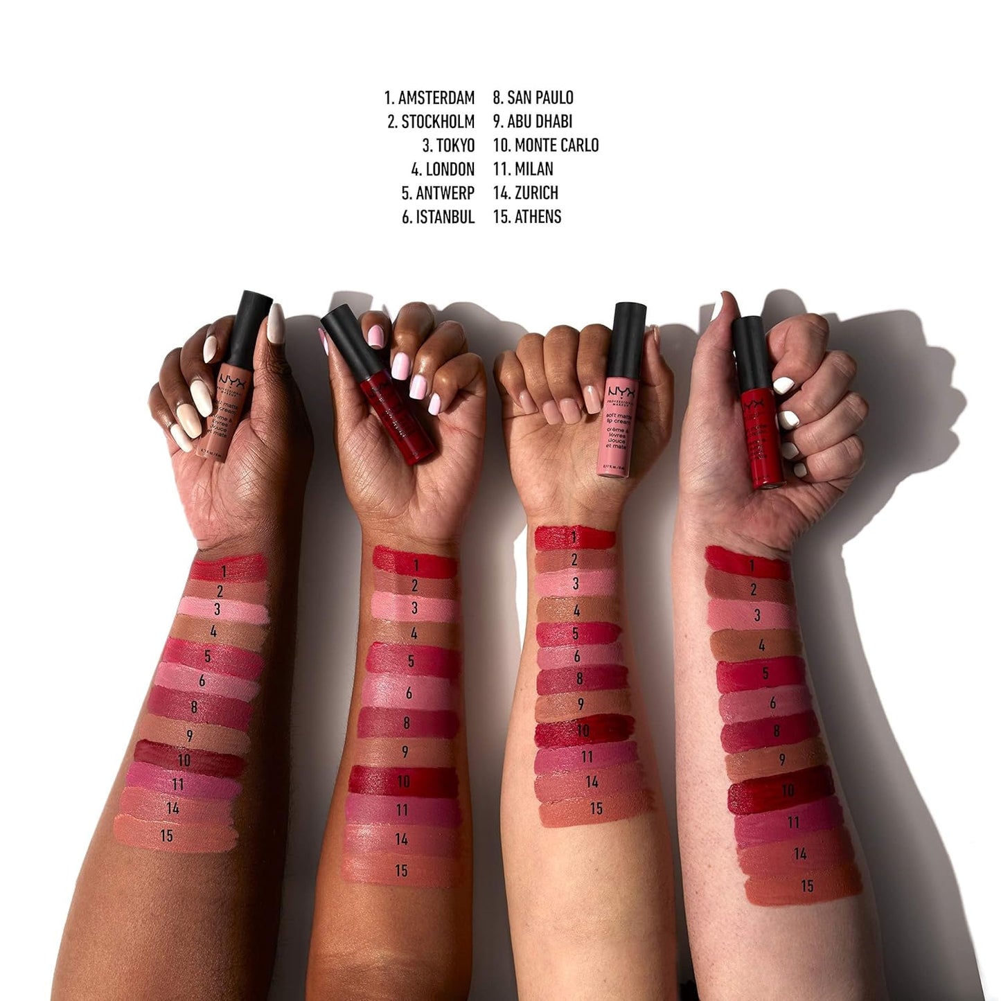 Soft Matte Lip Cream, Lightweight Liquid Lipstick - Abu Dhabi (Deep Rose - Beige) - Gotcha Girl Cosmetics Gotcha Girl Cosmetics 9b372c1e-5790-47f3-bfb4-def99f4b9a6f