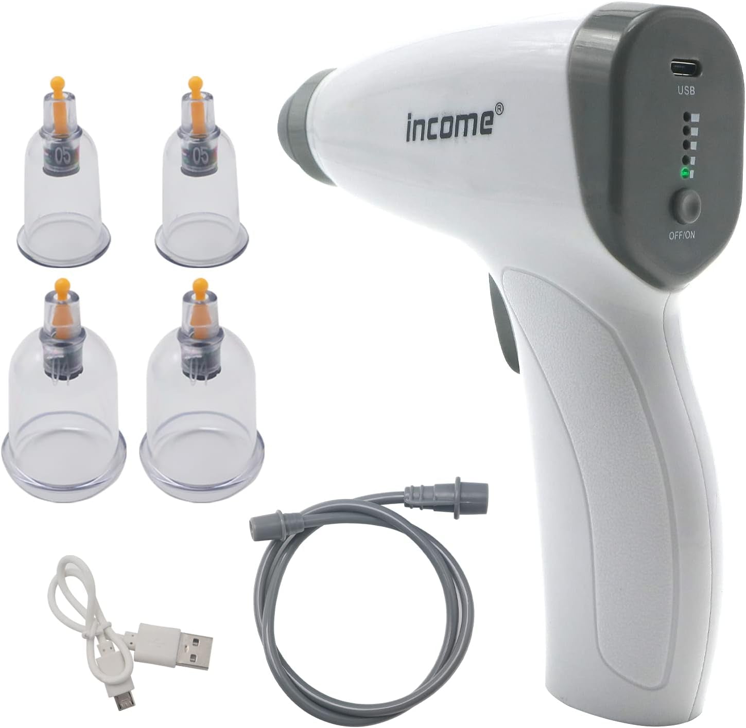 Electric Cupping Therapy Set,Portable Chinese Cupping Therapy Machine with Pump,Body Massage Scraping Care Device, 4 Vacuum Suction Cups,Electric Cupping Massager Kit for Homeuse - Gotcha Girl Cosmetics Gotcha Girl Cosmeticse54f891e-3e8b-4526-9eac-9888f4a1da3b