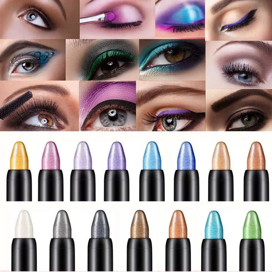 15 - Color Waterproof Glitter Eyeshadow & Eyeliner Stick Set - Gotcha Girl Cosmetics Gotcha Girl Cosmetics110ac0af-4b32-4ba4-b439-13335981832a