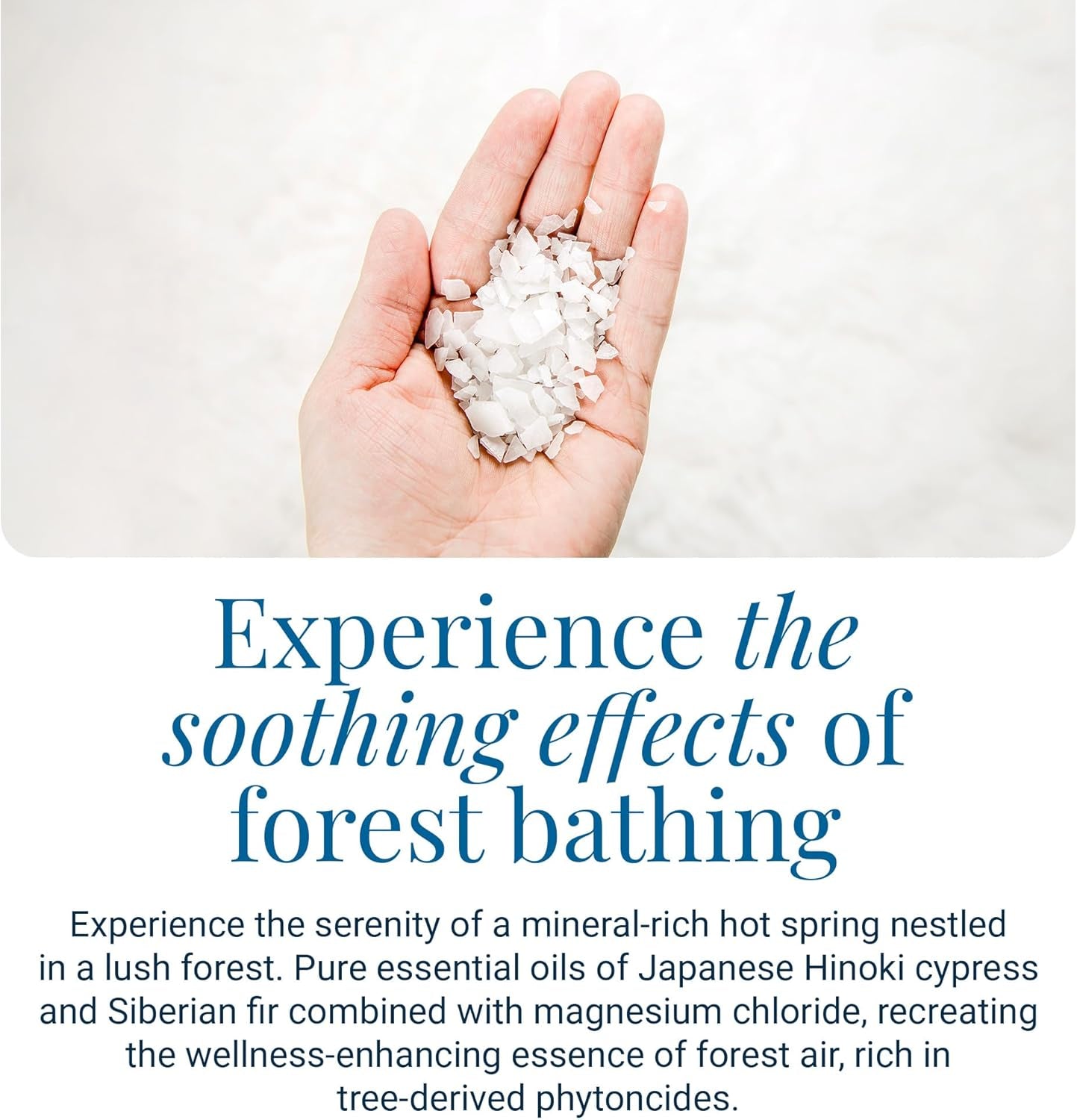 Magnesium Bath Flakes Forest Calm - Resealable Magnesium Bag of Zechstein Chloride Alternative to Epsom Bath Salt (1.65 Lb) - Gotcha Girl Cosmetics Gotcha Girl Cosmetics043b76d4-a7f4-4b14-814b-6361d7b7fb50