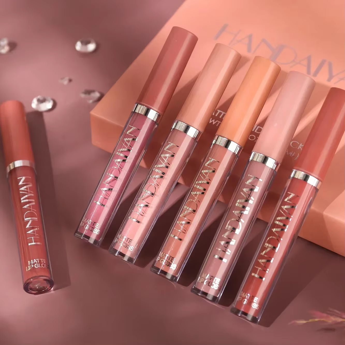 LuxeMatte™ by Handaiyan – 6 - Piece Waterproof Matte Lipstick Set - Gotcha Girl Cosmetics Gotcha Girl Cosmeticsb88fec21-584a-48d8-b428-30cd1dd3359e