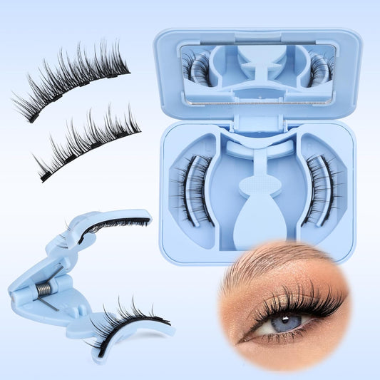 Magnetic Eyelashes with Applicator Magnetic Lashes Natural Look Reusable Manga Magnetic Eyelashes without Eyeliner Cat Eye False Eyelashes Magnetic Lashes with Clamp Kit No Glue Needed by - Gotcha Girl Cosmetics Gotcha Girl Cosmetics c921fd7b-c293-462d-b87e-b9354e3f9dc7