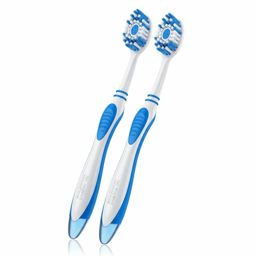 360 Advanced Optic White Toothbrush, Soft, 2 Count - Gotcha Girl Cosmetics Gotcha Girl Cosmeticsba9d9592-2d9f-4c56-bfe6-df3d6bba6535
