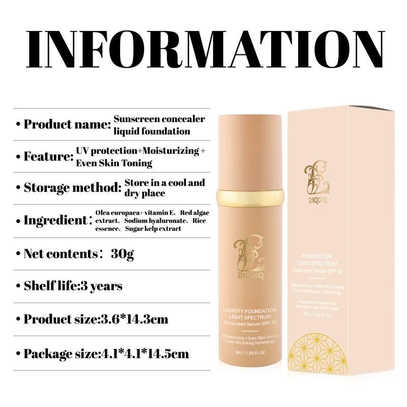 SPF 50+ 4 - in - 1 Full Coverage Foundation - Gotcha Girl Cosmetics Gotcha Girl Cosmetics71bdf60a-2831-43f7-8194-5dbd040bee9f