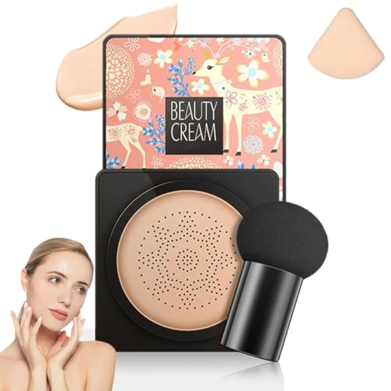 Beauty Cream, Beauty Linasi Clear Cover Beauty Cream, Air Cushion Cc Cream, Moisturizing Concealer, Makeup Long Lasting, B-Lvory - Gotcha Girl CosmeticsGotcha Girl Cosmetics 86134f90-30dd-4f91-bbaa-eeede005ef67