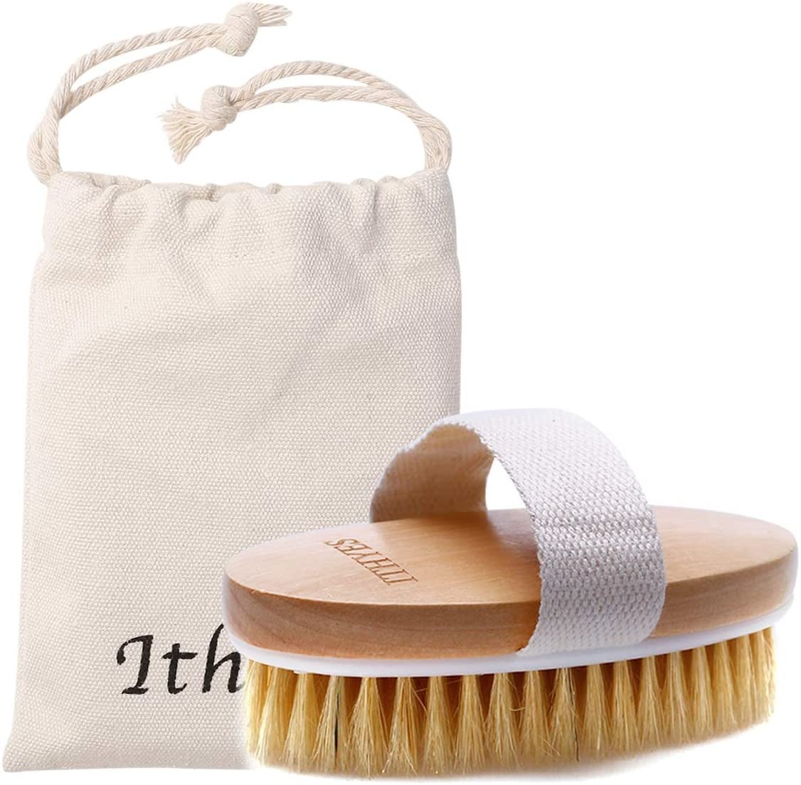 Dry Brushing Body Brush Exfoliating Brush Natural Bristle Bath Brush for Remove Dead Skin Toxins Cellulite,Treatment,Improves Lymphatic Functions,Exfoliates,Stimulates Blood Circulation - Gotcha Girl Cosmetics Gotcha Girl Cosmetics3e1db042-8f85-4448-911d-7c461328969b