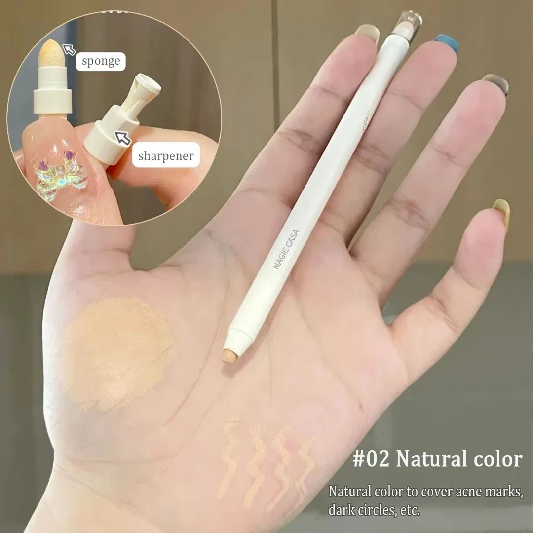 SilkCover™ Full Cover Concealer Stick – Waterproof Spot & Blemish Corrector for Flawless Face, Brows & Lips - Gotcha Girl Cosmetics Gotcha Girl Cosmeticscefcffdd-9796-40e0-a954-43a53831d1f4