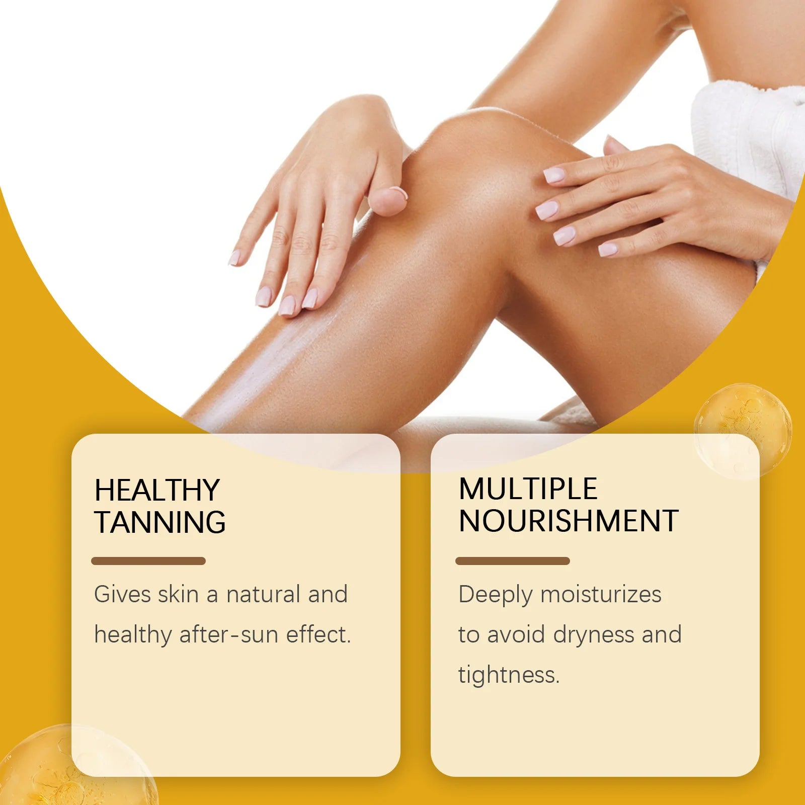 Oceaura Herbal Browning Lotion Summer Moisturize Sunless Tanning Enhance Softness Non - greasy Glowing Bronzer Skin Tanning Lotion - Gotcha Girl Cosmetics Gotcha Girl Cosmetics 1410100g200007763201336106