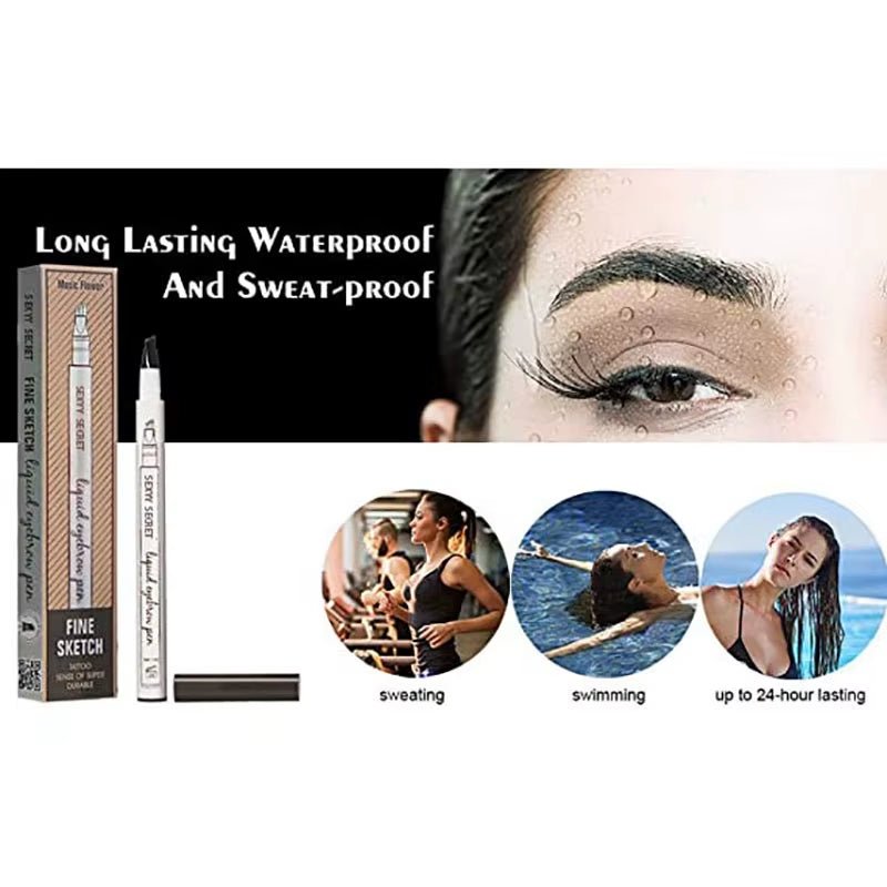 4 - Tip Microblading Eyebrow Pen for Flawless, Waterproof Definition - Gotcha Girl Cosmetics Gotcha Girl Cosmeticsf973aaab-b3ee-43d5-90ff-49471a5fb1bb
