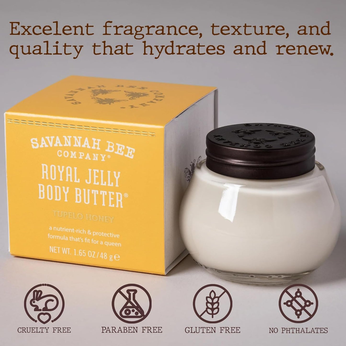 Royal Jelly Body Butter - Deep Hydrating Body Butter for Dry Skin - Gotcha Girl Cosmetics Gotcha Girl Cosmetics0dece115-8aaf-4792-8924-165650abbe2a
