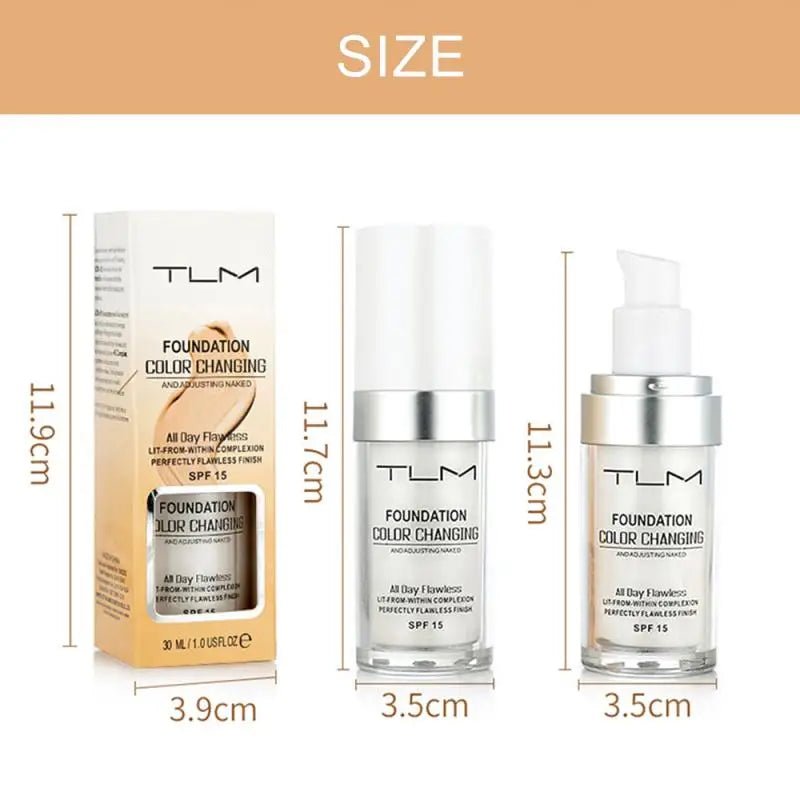 TLM Magic Match Foundation – Color - Changing, Long - Lasting Matte Liquid for Hydrated, Flawless Skin All Day - Gotcha Girl Cosmetics Gotcha Girl Cosmeticsb2cab8b9-564d-4311-9157-867d6a6e31ba