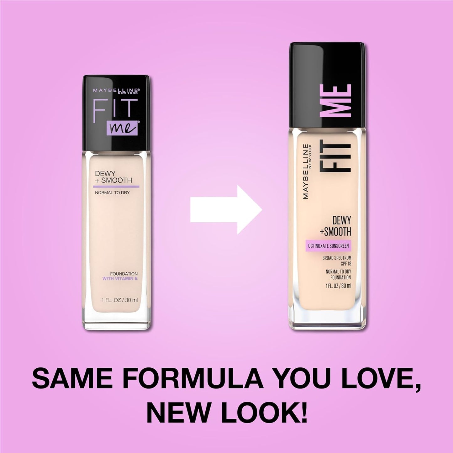 Maybelline Fit Me Dewy + Smooth Liquid Foundation Makeup, Natural Beige, 1 Count (Packaging May Vary) - Gotcha Girl CosmeticsGotcha Girl Cosmetics dd9c7d30-fbc5-4fdd-b9a7-fdbf964ab5ac