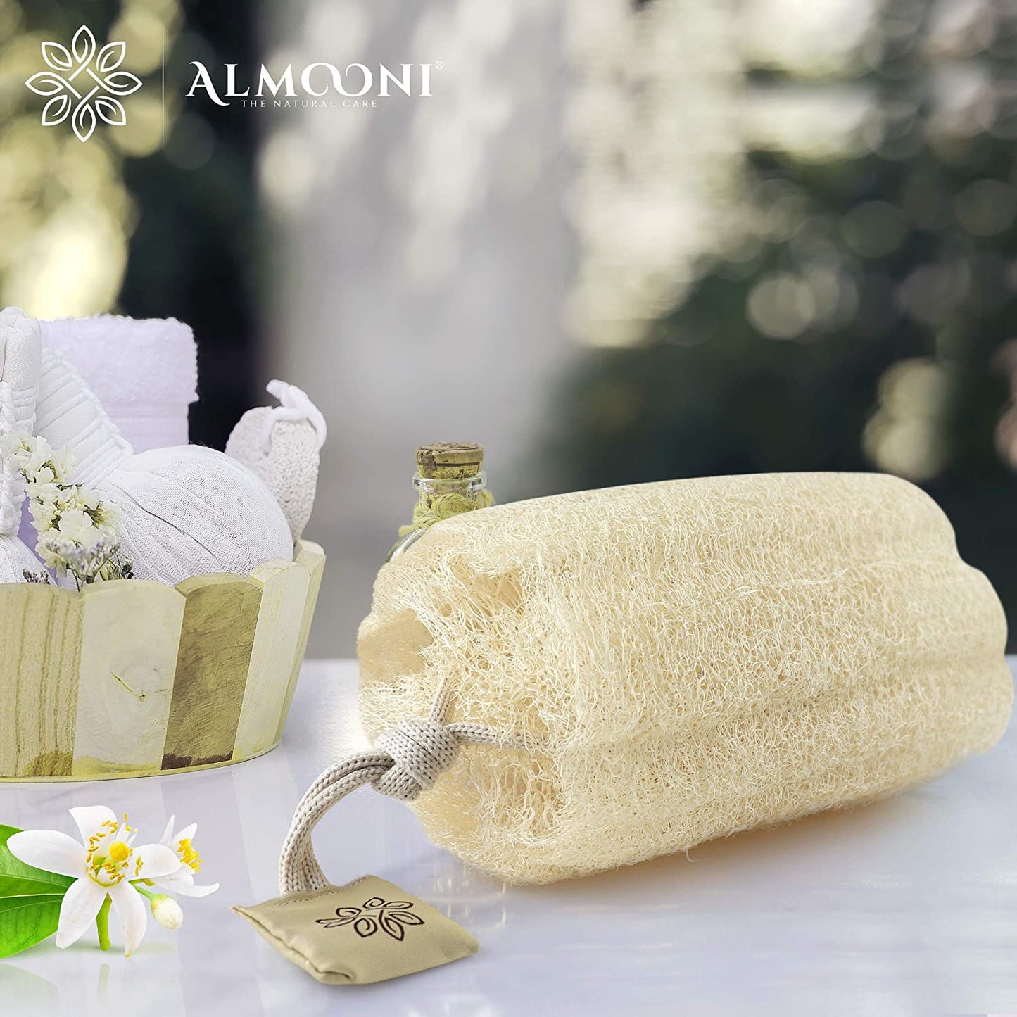 Natural Loofah Body Scrubber, Egyptian Loofah Sponge, 3 Count | Natural Egyptian Loofah Sponge, round Shape Shower Sponge for Face & Body, Men & Women, Gentle Exfoliation, Large Size - Gotcha Girl CosmeticsGotcha Girl Cosmetics 6827b33c-ee31-4f56-bab3-27a7ac13d60e