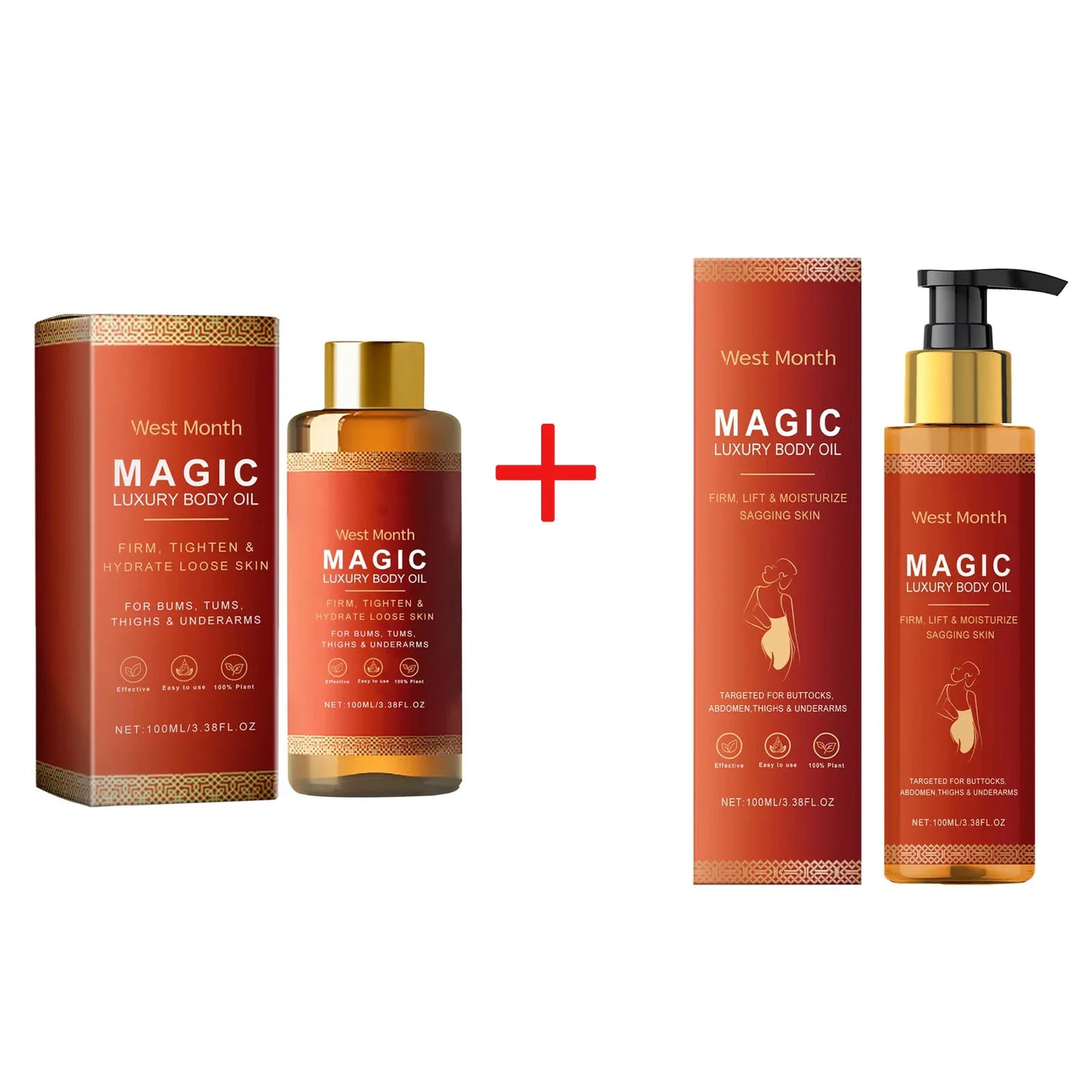 Magic Luxury Body Oil – Moisturizing & Firming Glow Oil - Gotcha Girl Cosmetics Gotcha Girl Cosmetics 68bc29bd-a7a1-47ad-a3d4-93f6d7144c28
