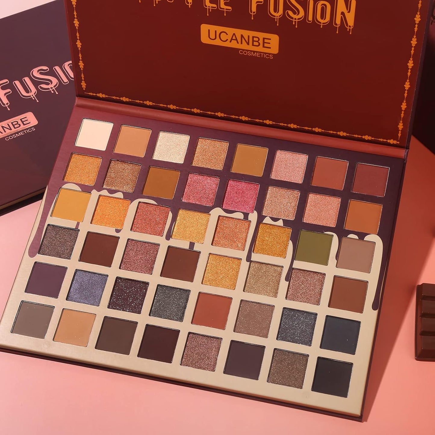 Toffee Fusion Nude Eyeshadow Palette, 48 Neutral Shades Naked Eye Shadow Makeup Pallet, High Pigmented Matte Glitter Shimmer Make up Kit for Women Girls - Gotcha Girl Cosmetics Gotcha Girl Cosmetics 6b8af6b8-bfcc-4e73-b268-c4f94227391c