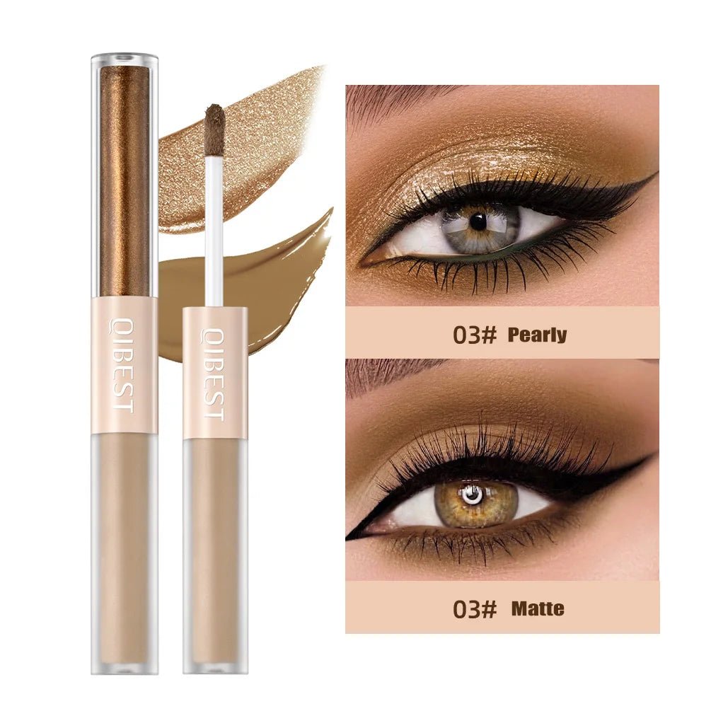 2 in 1 Stick Pearly Matte Eyeshadow Cream Smooth Nude Eye Makeup Liquid Contour Shadow Stick Waterproof Shimmer High Light Pen - Gotcha Girl CosmeticsGotcha Girl Cosmetics ae990b5f-7f6f-430b-b536-0d6643fcd233