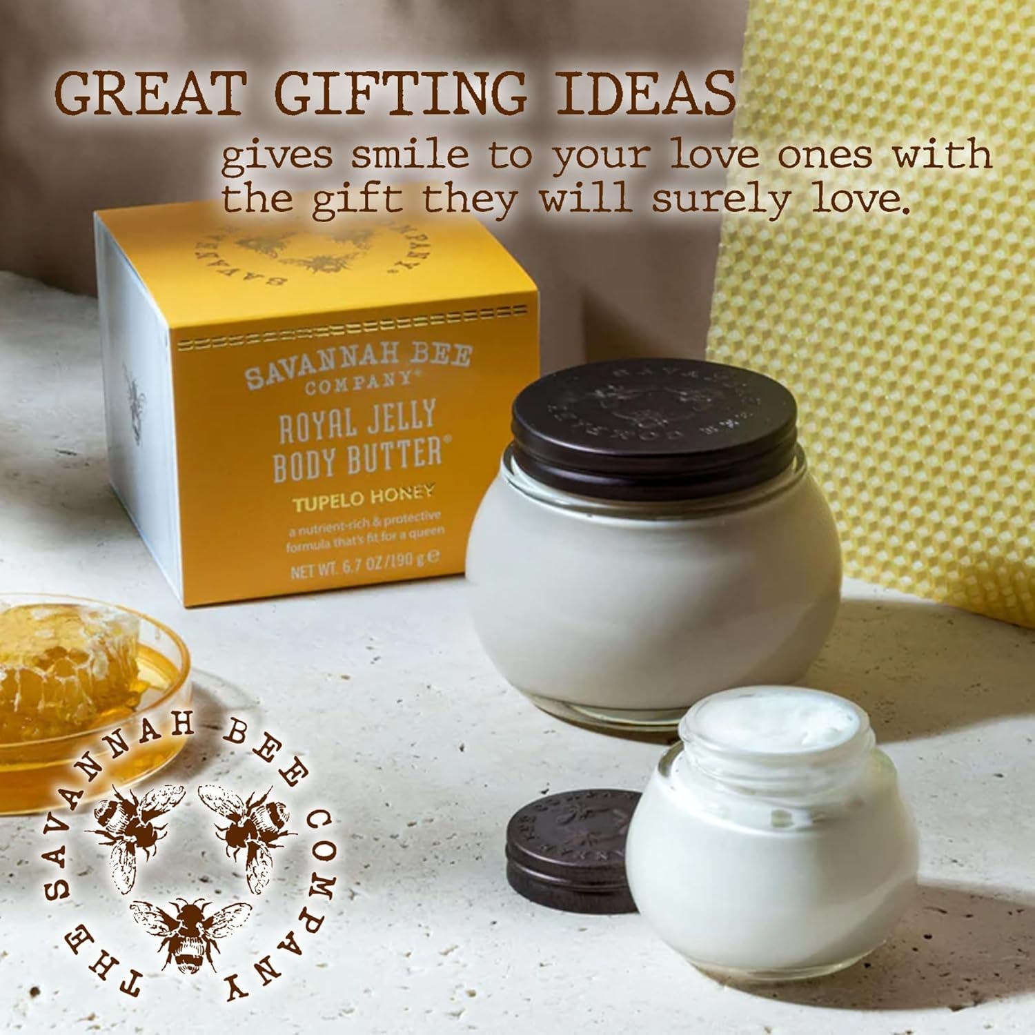 Royal Jelly Body Butter - Deep Hydrating Body Butter for Dry Skin - Gotcha Girl Cosmetics Gotcha Girl Cosmetics0dece115-8aaf-4792-8924-165650abbe2a
