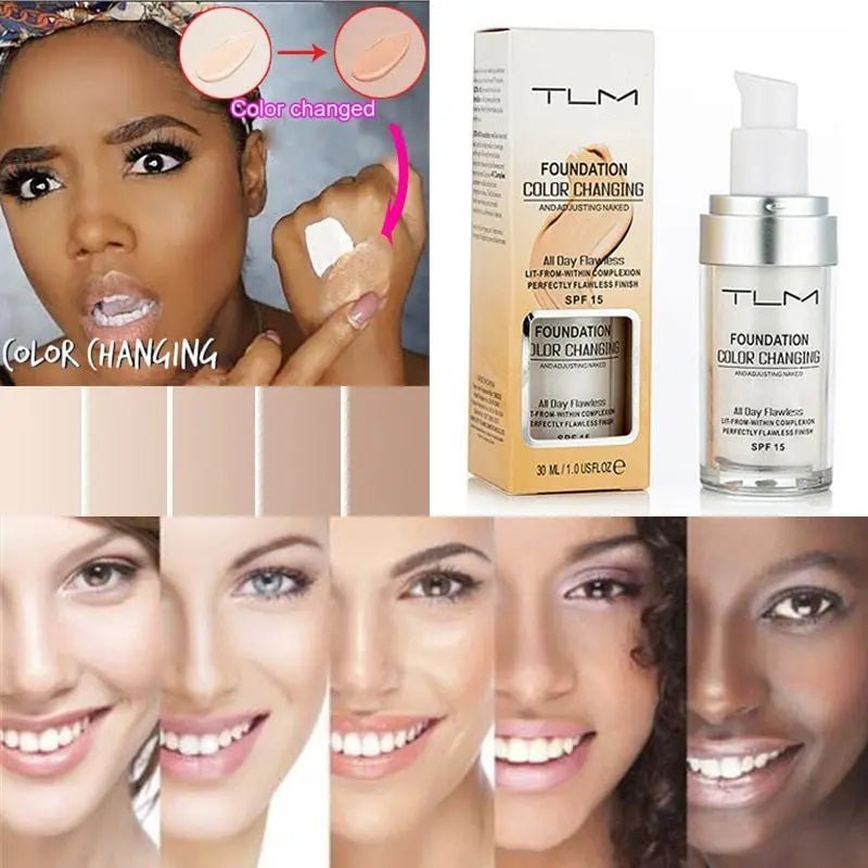 TLM Magic Match Foundation – Color - Changing, Long - Lasting Matte Liquid for Hydrated, Flawless Skin All Day - Gotcha Girl Cosmetics Gotcha Girl Cosmeticsb2cab8b9-564d-4311-9157-867d6a6e31ba
