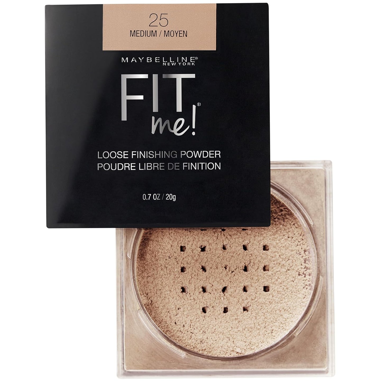 Maybelline Fit Me Loose Setting Powder, Face Powder and Finishing Makeup, Medium, 1 Count - Gotcha Girl Cosmetics Gotcha Girl Cosmetics 534da0f9-92a0-4f54-94ea-7ed8ed8ffb10