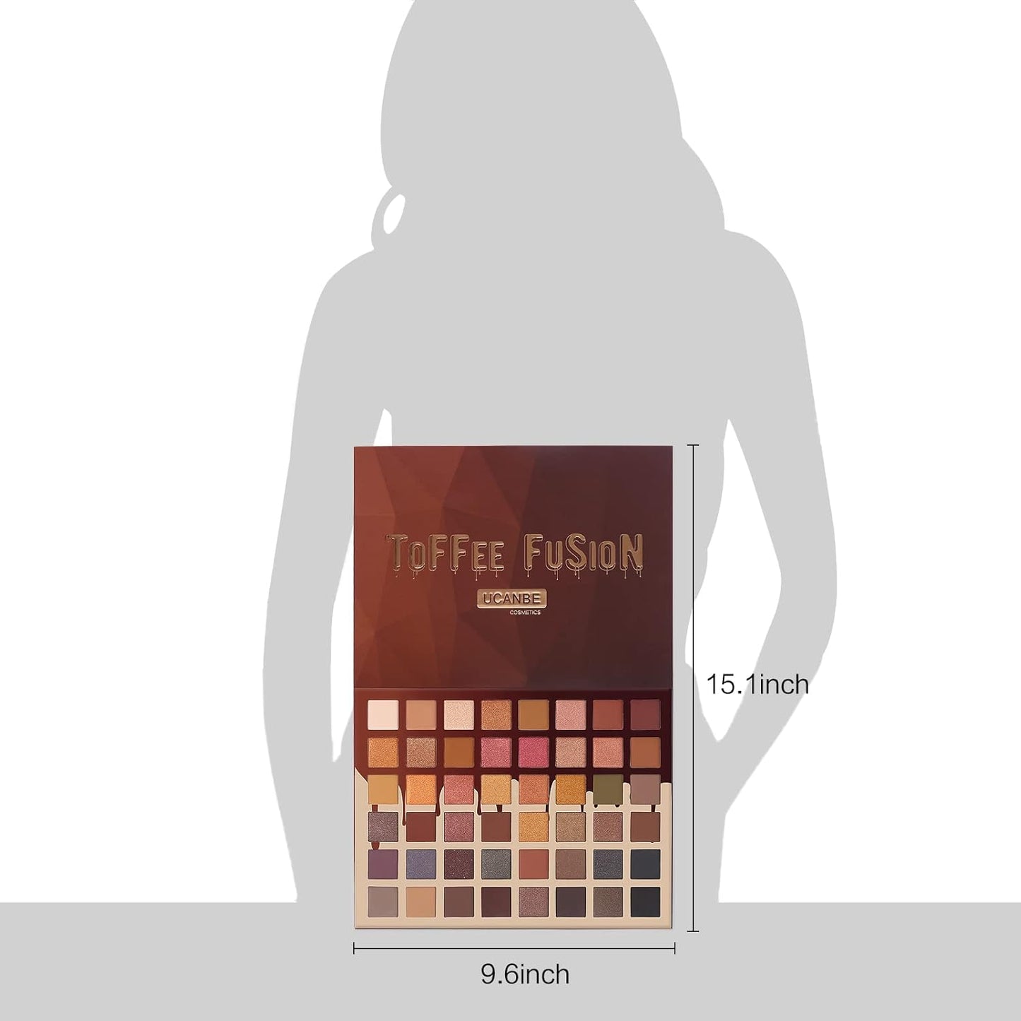 Toffee Fusion Nude Eyeshadow Palette, 48 Neutral Shades Naked Eye Shadow Makeup Pallet, High Pigmented Matte Glitter Shimmer Make up Kit for Women Girls - Gotcha Girl Cosmetics Gotcha Girl Cosmetics 6b8af6b8-bfcc-4e73-b268-c4f94227391c