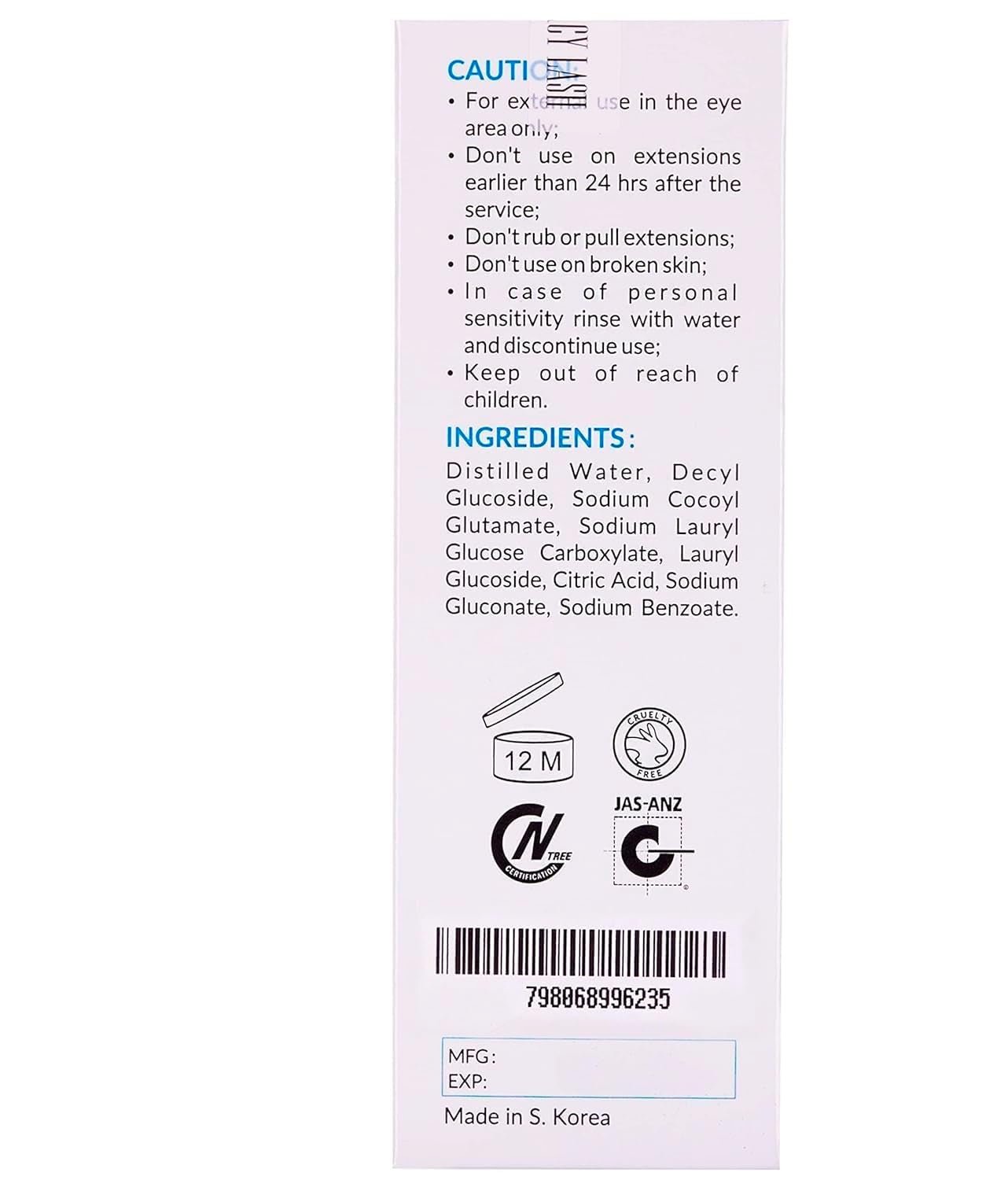 Shampoo 100Ml Cleaning Kit of Eye Makeup Remover (Foam Cleanser) & Shampoo Brush & Mascara Brush Bundle with Eyelash Serum 5Ml for Lash Growth and Thickness - Gotcha Girl Cosmetics Gotcha Girl Cosmetics 39687b39-33b8-4465-96ce-d4cf6b8b4d9f