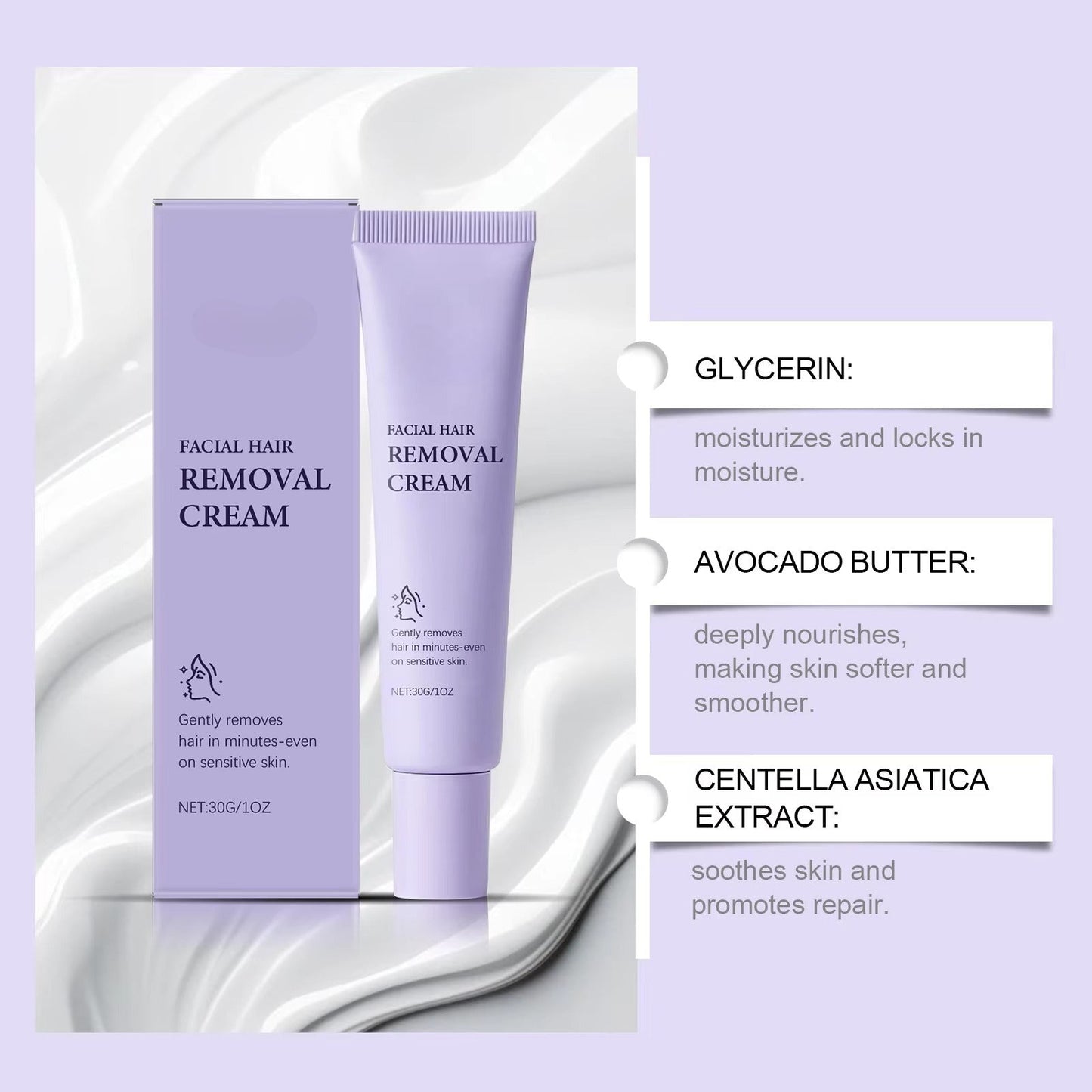 SmoothSilk Painless Hair Removal Cream – Fast, Gentle & Whitening Formula for Lip, Underarm & Sensitive Skin - Gotcha Girl Cosmetics Gotcha Girl Cosmetics7b4f0ca3-5840-4a22-9f93-2e4cd9cfc82b