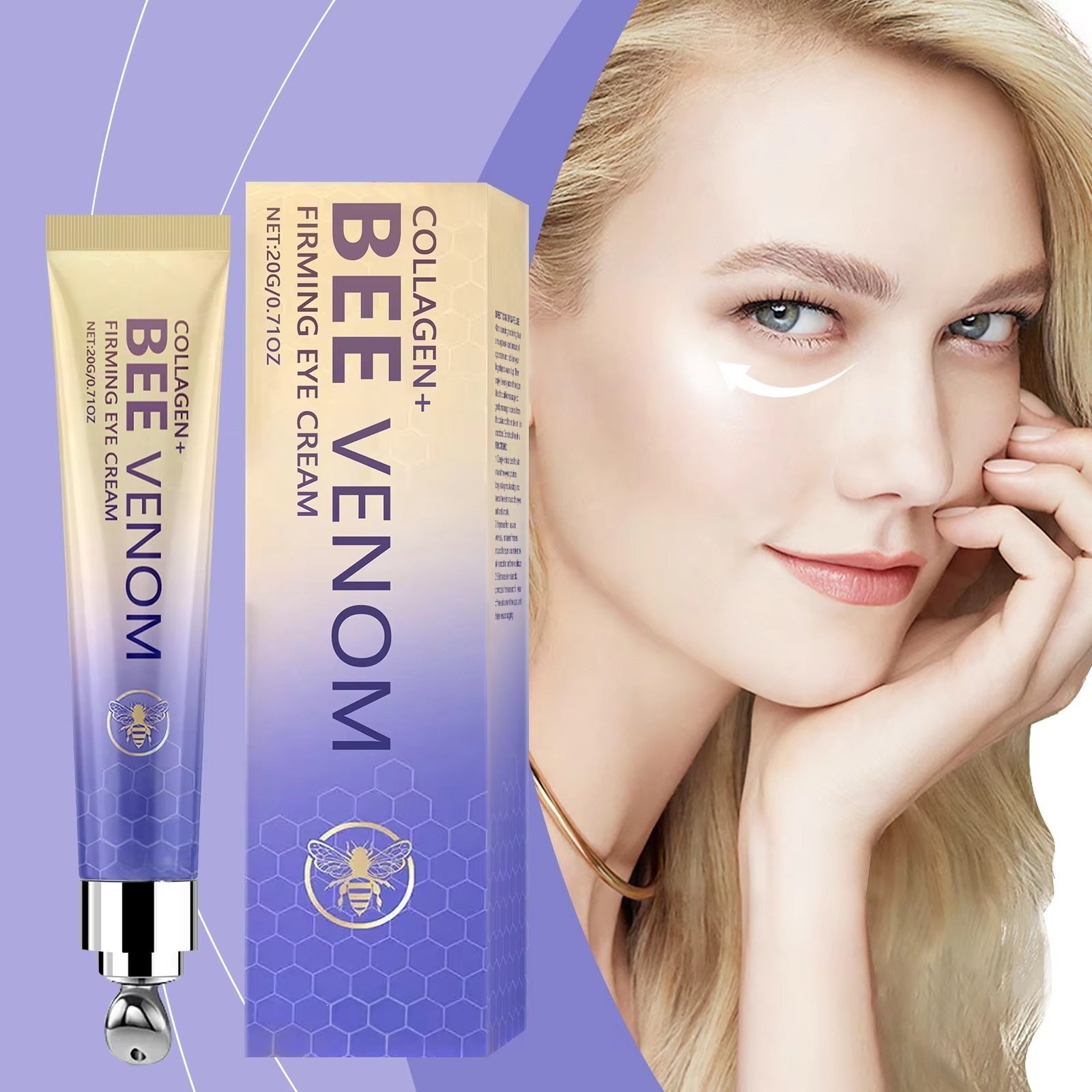 Bee Venom Eye Cream – Daily Moisturizing Treatment for Radiant, Firm, and Youthful Eyes - Gotcha Girl Cosmetics Gotcha Girl Cosmetics6d859392-7712-485e-952f-152c3ae47c8a
