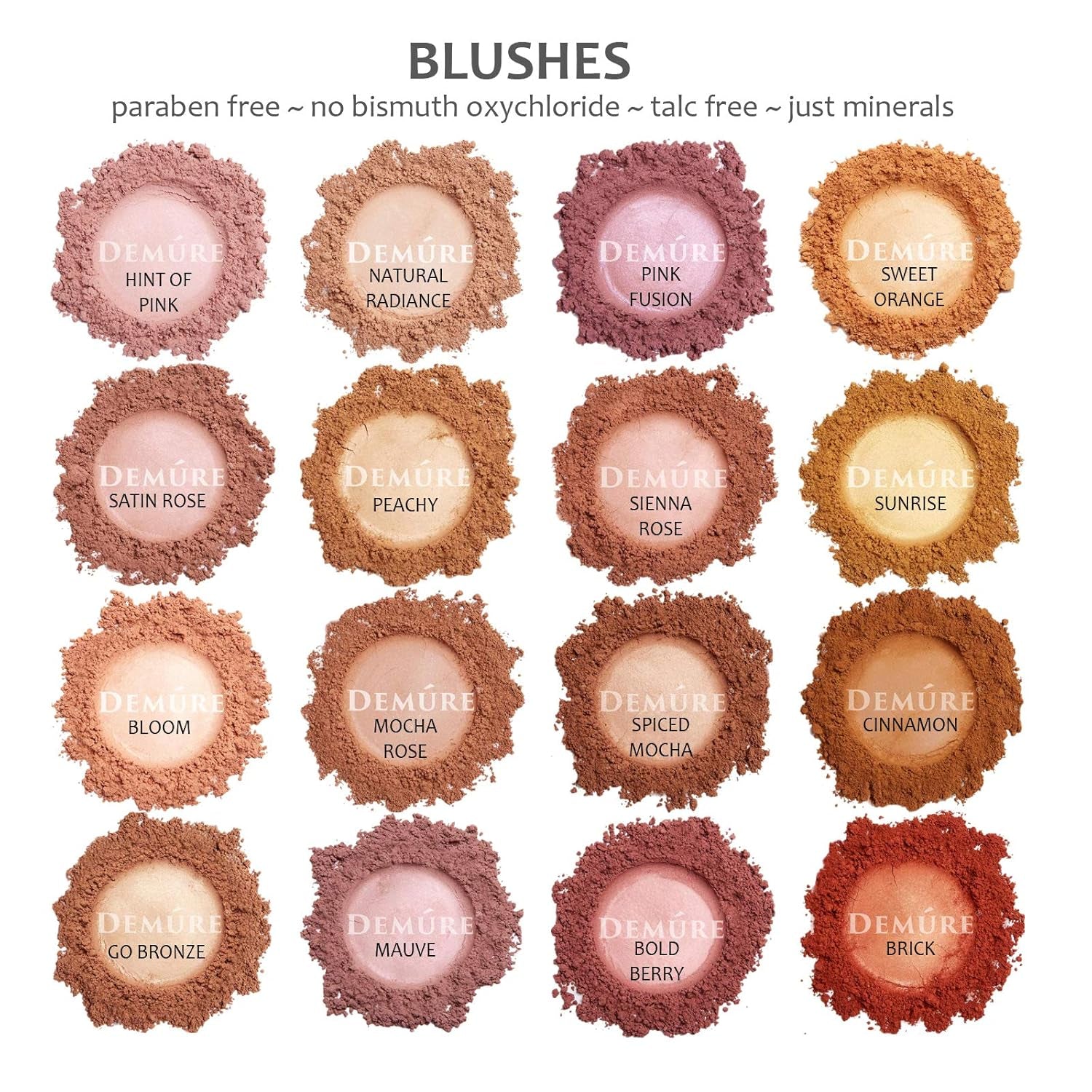 Demure Mineral Blush Makeup Powder | Bold Berry | Loose, Natural, Professional, Cruelty Free - Gotcha Girl CosmeticsGotcha Girl Cosmetics 68c209c5-ad63-49b5-92a4-f213ff57037e