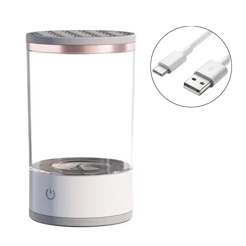 USB Plug Electric Makeup Brush Cleaner Makeup Brush Cleaning Machine Automatic Cosmetic Brush Dryer and Cleaner with Cleaner Mat - Gotcha Girl Cosmetics Gotcha Girl Cosmeticse9597dff-215d-45fe-85e7-2a3da20b61d7