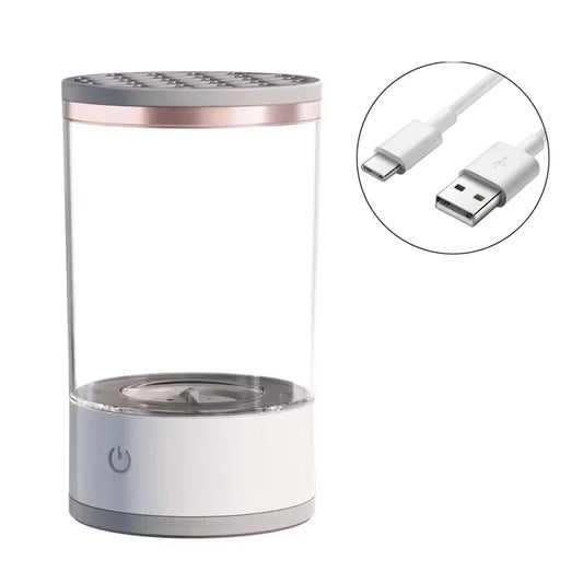 USB Plug Electric Makeup Brush Cleaner Makeup Brush Cleaning Machine Automatic Cosmetic Brush Dryer and Cleaner with Cleaner Mat - Gotcha Girl Cosmetics Gotcha Girl Cosmeticse9597dff-215d-45fe-85e7-2a3da20b61d7