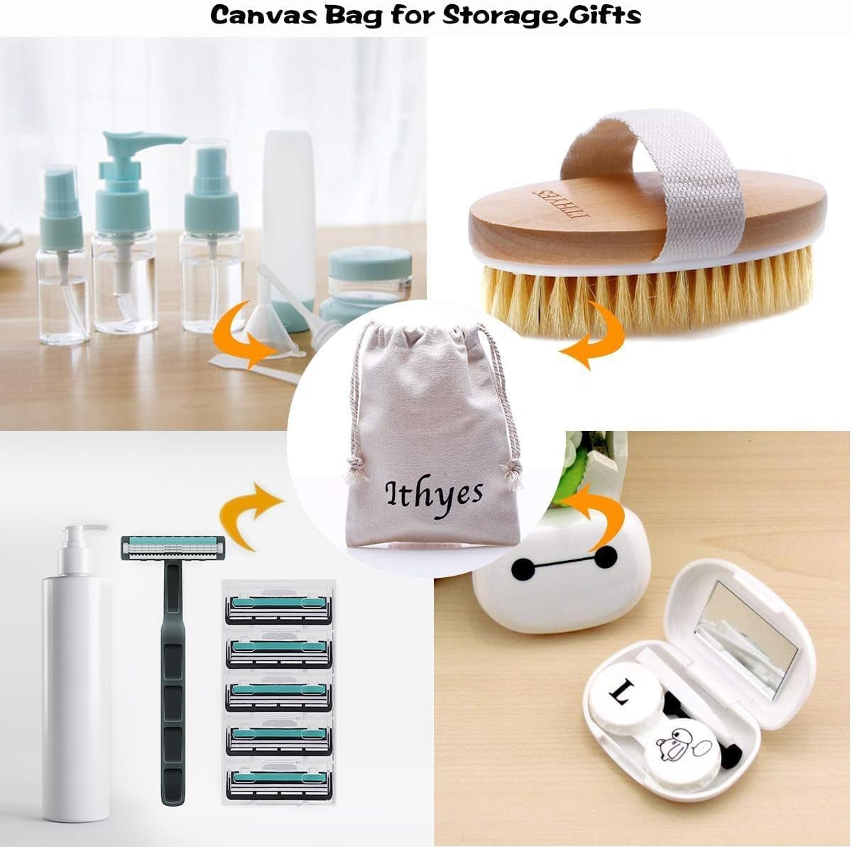 Dry Brushing Body Brush Exfoliating Brush Natural Bristle Bath Brush for Remove Dead Skin Toxins Cellulite,Treatment,Improves Lymphatic Functions,Exfoliates,Stimulates Blood Circulation - Gotcha Girl Cosmetics Gotcha Girl Cosmetics3e1db042-8f85-4448-911d-7c461328969b