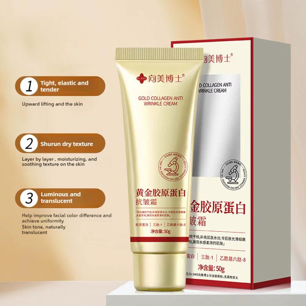 GlowLift™ Gold Collagen Anti - Wrinkle Cream Set – 3Pcs Moisturizing Skincare for Firming, Smoothing & Reviving Aging Skin - Gotcha Girl Cosmetics Gotcha Girl Cosmetics5ab8f9aa-4405-4956-bd62-5ace37137114
