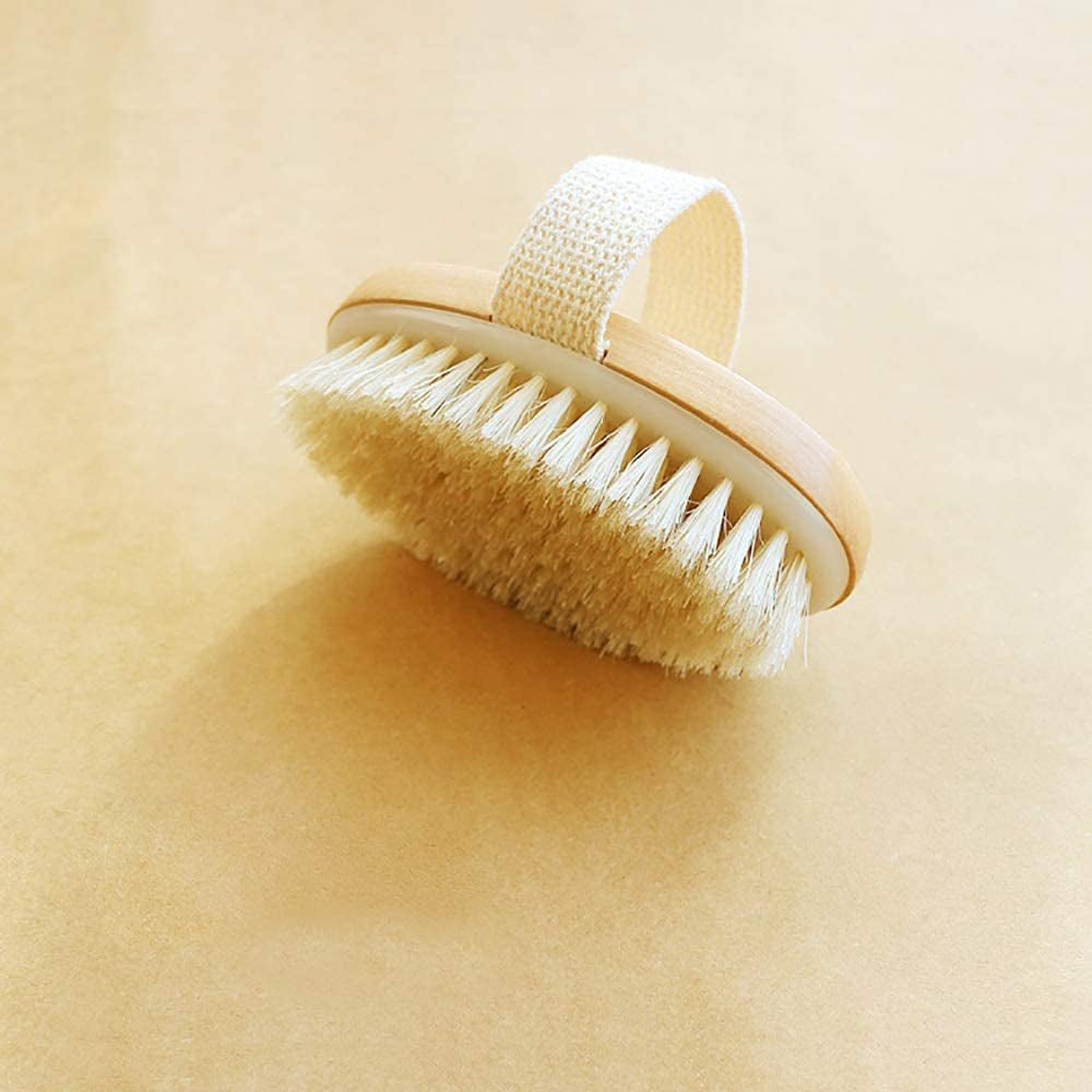 Dry Brushing Body Brush Exfoliating Brush Natural Bristle Bath Brush for Remove Dead Skin Toxins Cellulite,Treatment,Improves Lymphatic Functions,Exfoliates,Stimulates Blood Circulation - Gotcha Girl Cosmetics Gotcha Girl Cosmetics3e1db042-8f85-4448-911d-7c461328969b