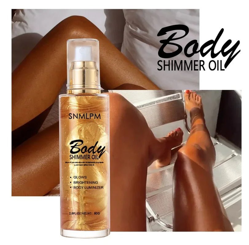 80G Body Luminous Oil Quicksand Highlight Oil Brighten Face Body Repair Highlight Oil Diamond Muscle Body Glitter Oil - Gotcha Girl CosmeticsGotcha Girl Cosmetics 0b78860a-2b24-4e86-b73f-0ed7fbeacba1