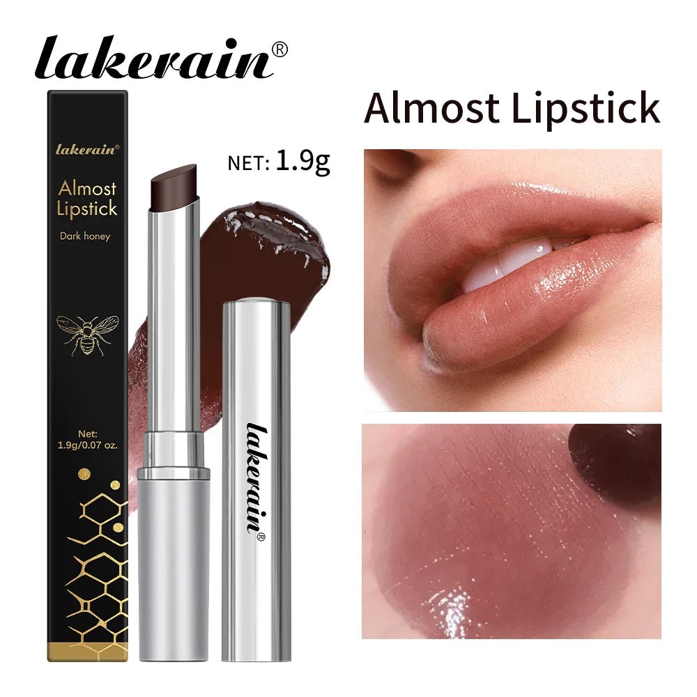 Black Honey Lipstick Long Lasting Moisturizing Natural Lip Plumper Makeup Lip Plumping Gloss Cosmetics Exfoliating for Lip - Gotcha Girl Cosmetics Gotcha Girl Cosmetics 20000117612542pcsback